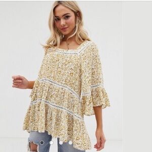 Free People Talk About It Tunic L